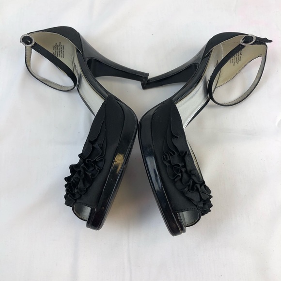 Unlisted Black Size 9.5 Ankle Strap High Heels - Picture 4 of 6